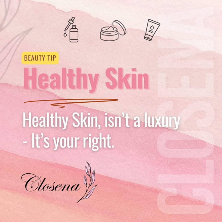 Closena skincare products